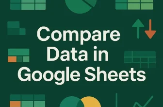 featured image - compare data in google sheets