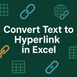 featured image - convert text to hyperlink in excel
