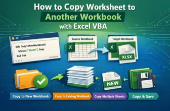 featured image - copy worksheet to another workbook vba