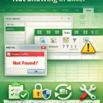 featured image - data analysis not showing in excel