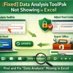 featured image - data analysis not showing in excel