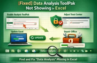 featured image - data analysis not showing in excel