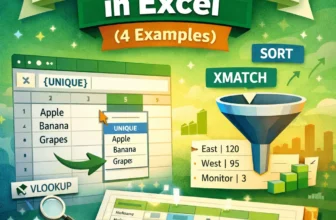 featured image - dynamic arrays excel