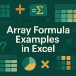 featured image - excel array formula examples