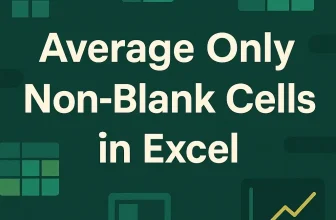 featured image - excel average if not blank
