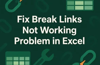 featured image - excel break links not working