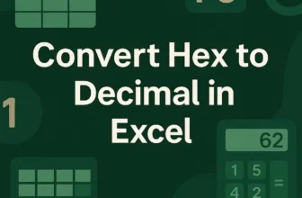 featured image - excel convert hex to decimal