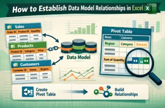 featured image - excel data model relationships