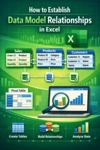 featured image - excel data model relationships