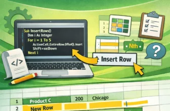 featured image - excel macro to insert rows