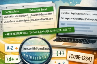 featured image - excel regex extract
