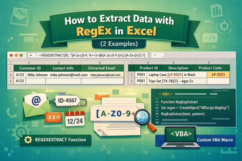 featured image - excel regex extract