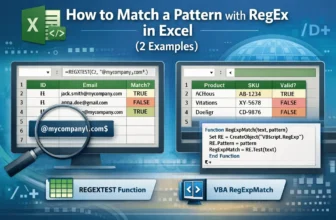 featured image- excel regex match