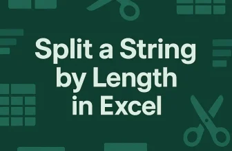 featured image - excel split string by length
