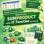 featured image - excel sumproduct if