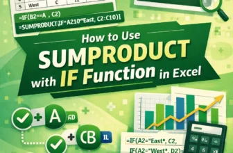 featured image - excel sumproduct if