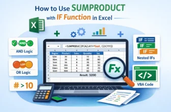 featured image - excel sumproduct if