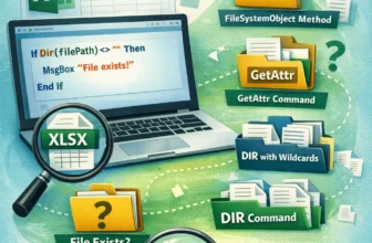featured image - excel vba check if file exists
