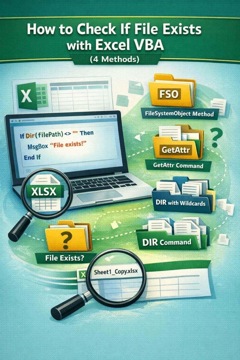 featured image - excel vba check if file exists