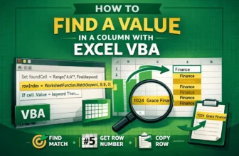 featured image - excel vba find value in column