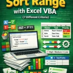 featured image - excel vba sort range