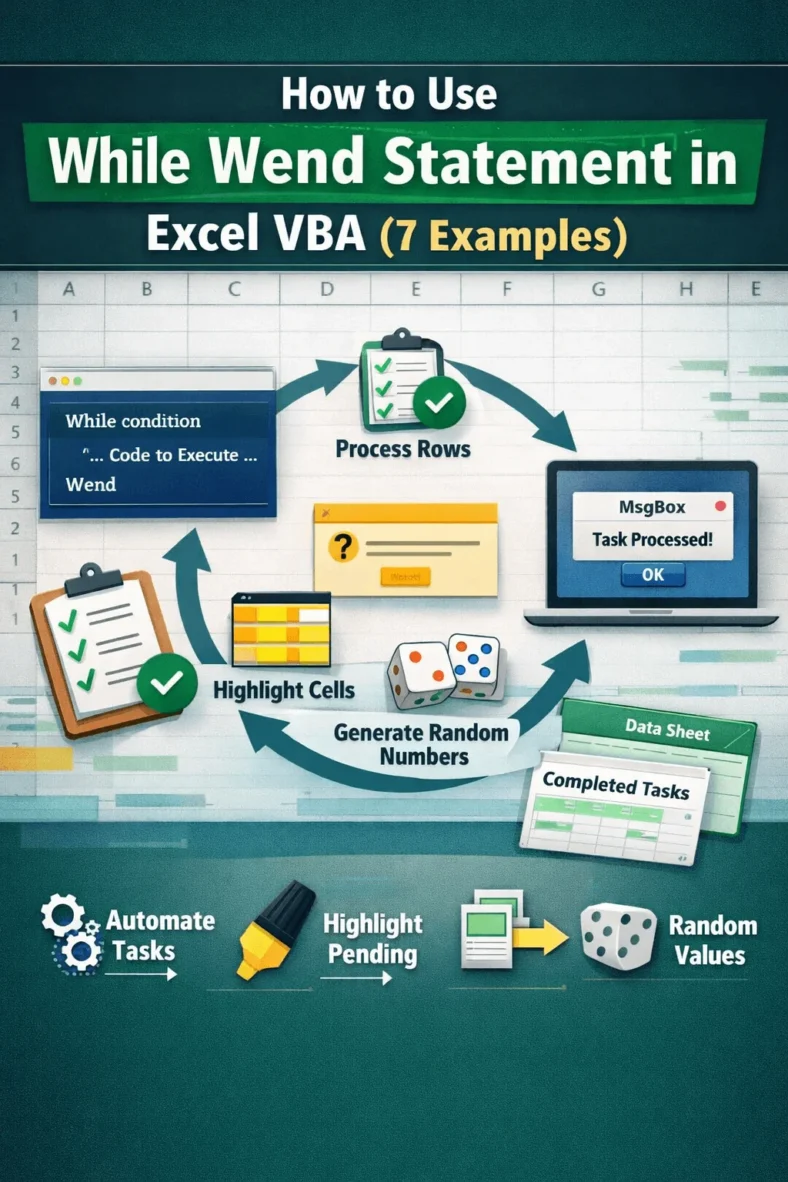 featured image - excel vba while wend