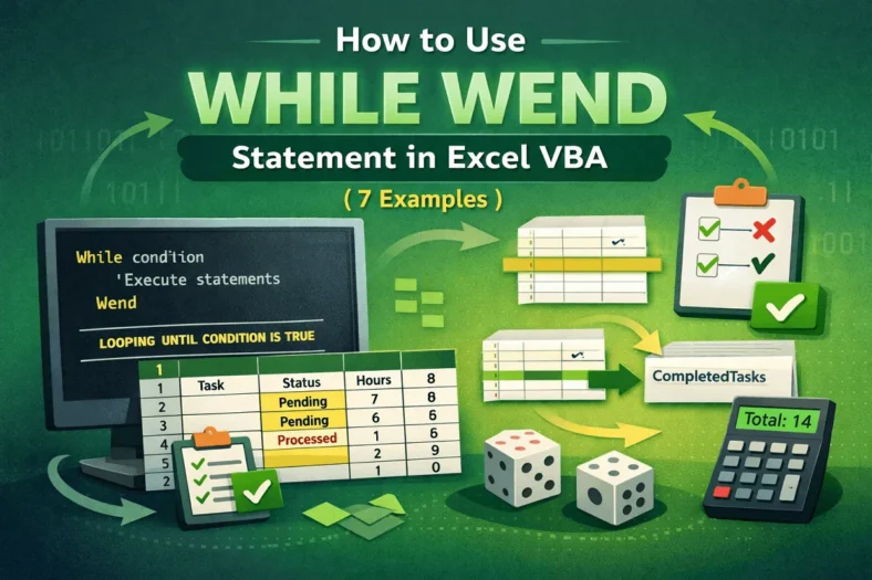 featured image - excel vba while wend