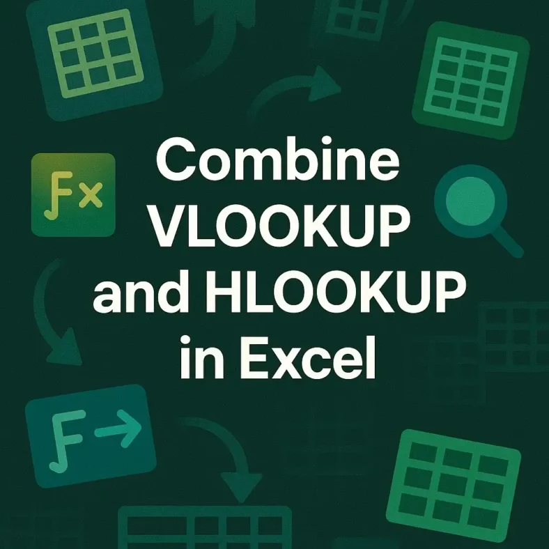 featured image - excel vlookup and hlookup combined