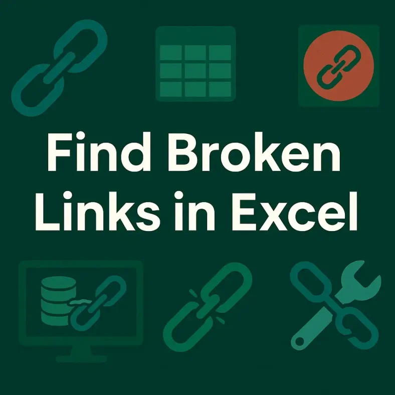 featured image - find broken links in excel