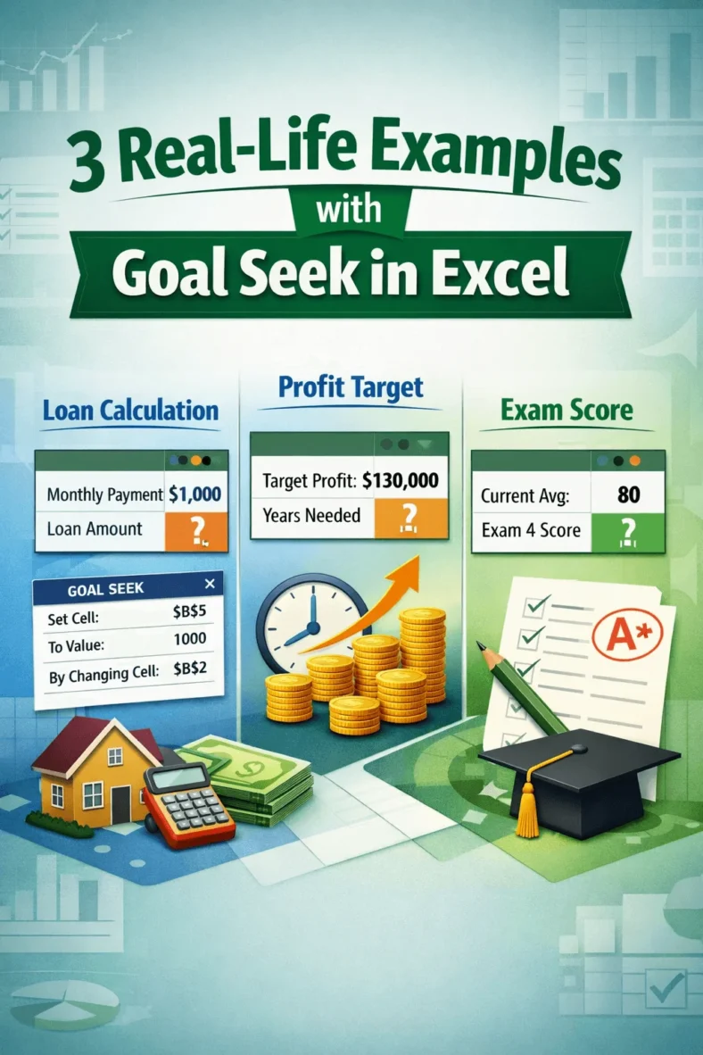 featured image - goal seek in excel example