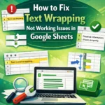 featured image - google sheets text wrapping not working