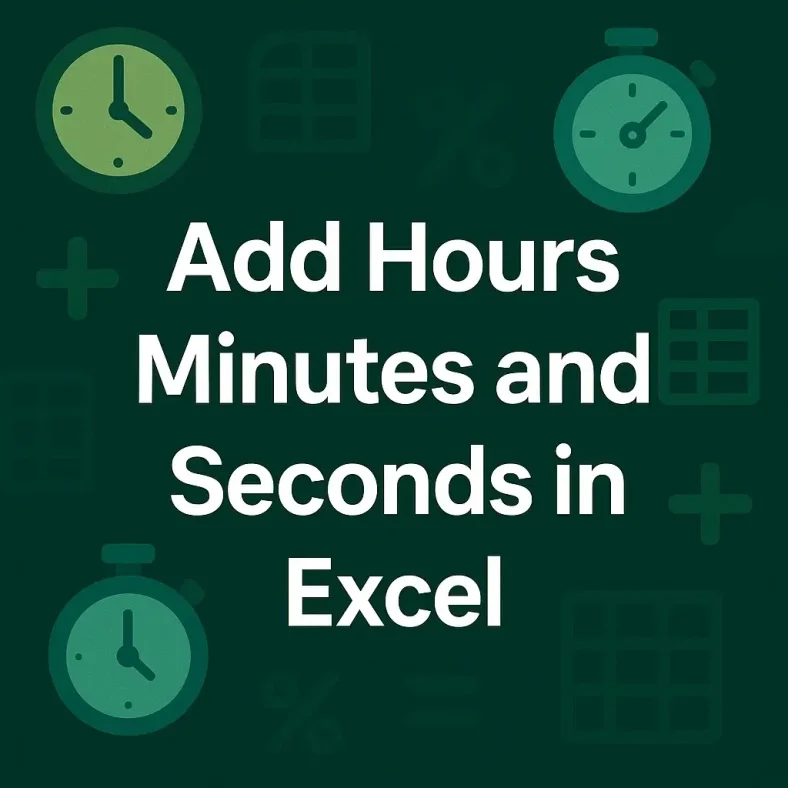 featured image - how to add hours minutes and seconds in excel