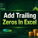 featured image - how to add trailing zeros in excel