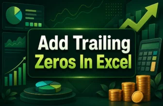 featured image - how to add trailing zeros in excel