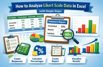 featured image - how to analyze likert scale data in excel