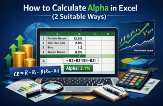 featured image - how to calculate alpha in excel