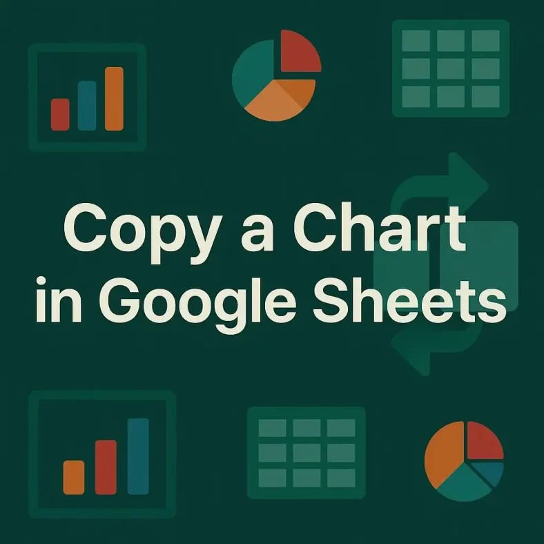 featured image - how to copy a chart from google sheets