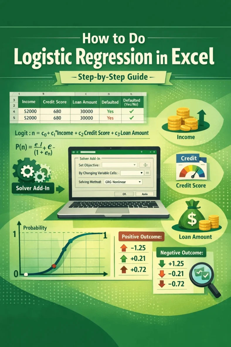 featured image - how to do logistic regression in excel