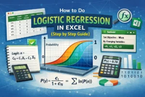 featured image - how to do logistic regression in excel