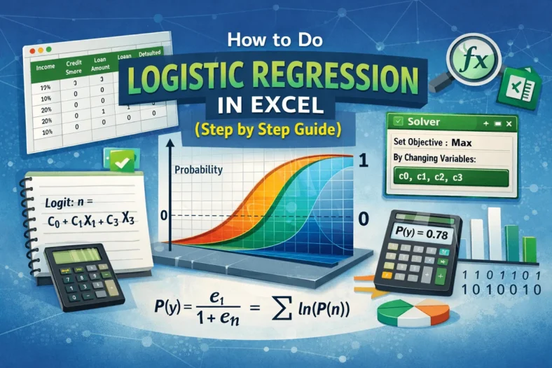 featured image - how to do logistic regression in excel