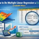 featured image - how to do multiple linear regression in excel