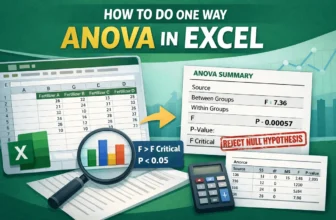 featured image - how to do one way anova in excel