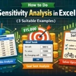 featured image- how to do sensitivity analysis in excel