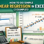 featured image - how to do simple linear regression in excel
