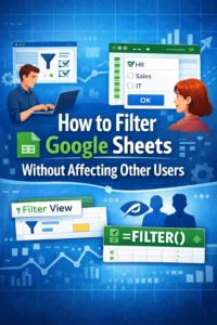 featured image - how to filter google sheets without affecting other users