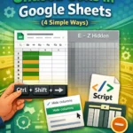 featured image - how to hide unused cells in google sheets