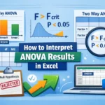 featured image - how to interpret anova results in excel