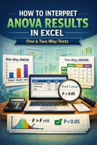 featured image - how to interpret anova results in excel