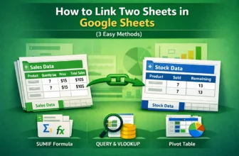 featured image - how to link two sheets in google sheets