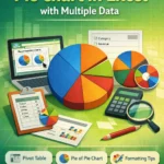 featured image - how to make a pie chart in excel with multiple data